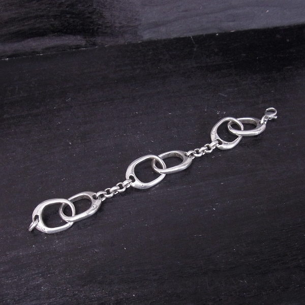 実際に弊社で買取させて頂いたCRAZY PIG/クレイジーピッグ スモールハンドカフリンクブレスレットの画像 4枚目