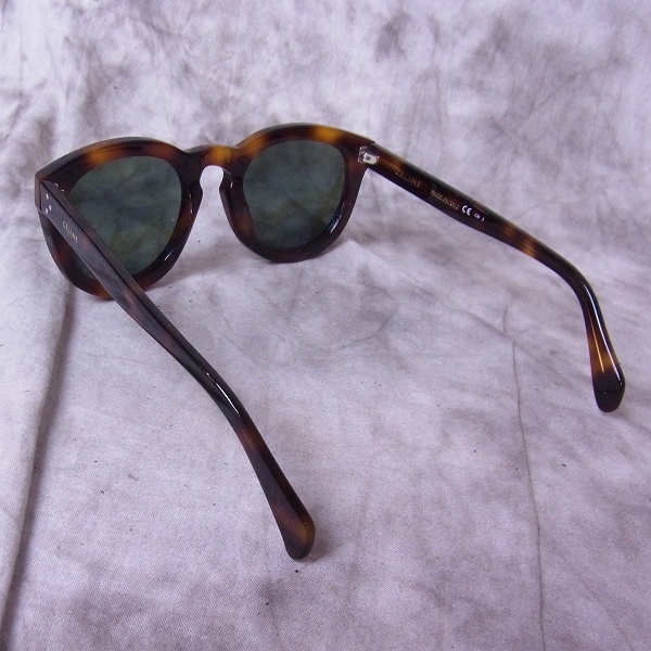 実際に弊社で買取させて頂いたCELINE/セリーヌ サングラス Pretty デミ柄/ブラウン系 CL 41801/Sの画像 1枚目