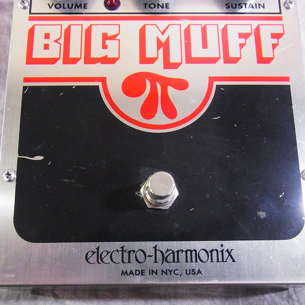 実際に弊社で買取させて頂いたELECTRO-HARMONIX エレハモ USA BIG MUFF/ビッグマフ エフェクターの画像 1枚目