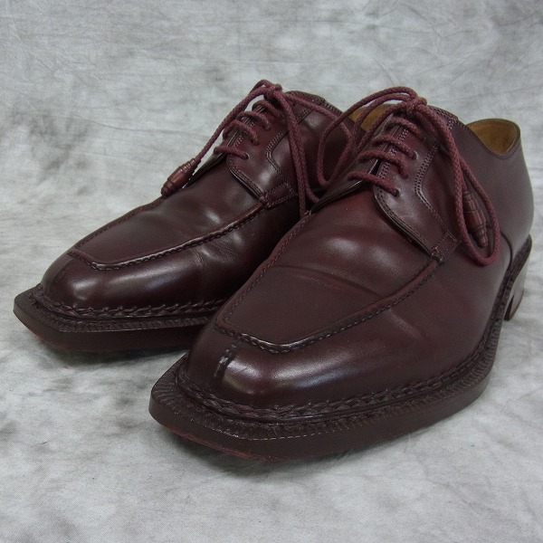 実際に弊社で買取させて頂いたSantoni/サントーニ レザーシューズ ノルベジェーゼ/革靴 6