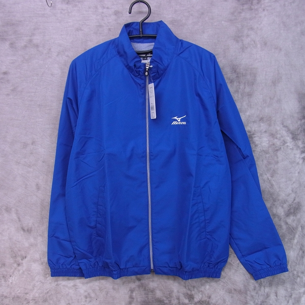 実際に弊社で買取させて頂いた【未使用】MIZUNO/ミズノ ゴルフウェア アウタージャージ ブルー/L