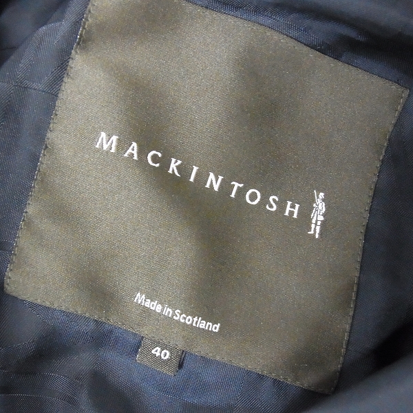 実際に弊社で買取させて頂いたMACKINTOSH/マッキントッシュ トレンチコート/40の画像 2枚目