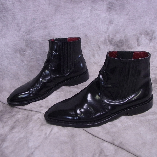 実際に弊社で買取させて頂いたHUGO BOSS/ヒューゴボス サイドゴア/エラスティック ブーツ UK6.5の画像 3枚目