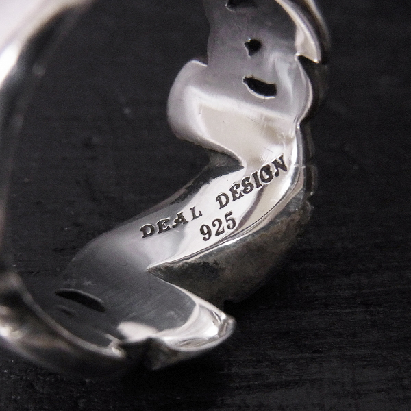 実際に弊社で買取させて頂いたDEAL DESIGN/ディールデザイン ウェーブフラッグ リング23号の画像 4枚目