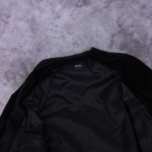 実際に弊社で買取させて頂いたHUGO BOSS/ヒューゴボス レザースウェードジャケット/スエードの画像 7枚目