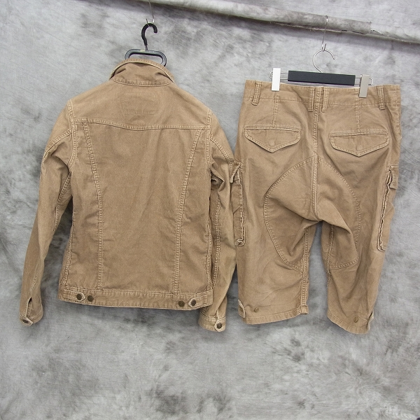 実際に弊社で買取させて頂いたdrestrip/ドレストリップ コーデュロイ ジャケット/ハーフパンツ セットアップの画像 1枚目