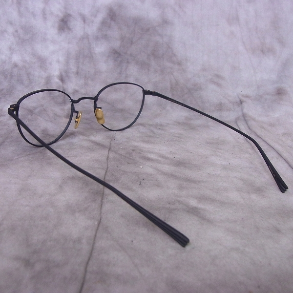 実際に弊社で買取させて頂いたOLIVER GOLDSMITH/オリバーゴールドスミス 眼鏡/メガネフレーム Actress 48の画像 3枚目