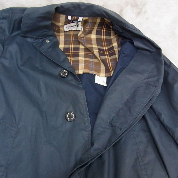 実際に弊社で買取させて頂いたMACKINTOSH/マッキントッシュ ロングコート/40の画像 5枚目