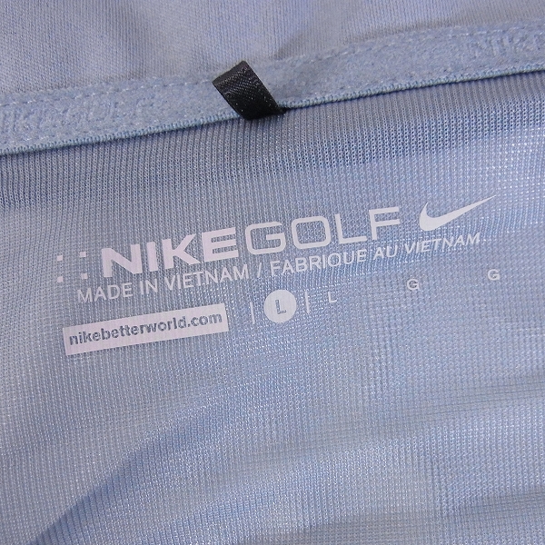 実際に弊社で買取させて頂いたNIKE GOLF/ナイキゴルフ ゴルフウェア フルジップアウタージャージ/Lの画像 2枚目
