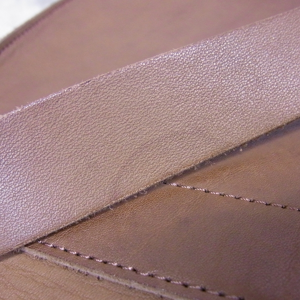 実際に弊社で買取させて頂いたRockSteady×PORTER/ロックステディ×ポーターRSW LEATHER SHOULDER BAG ブラウンの画像 5枚目