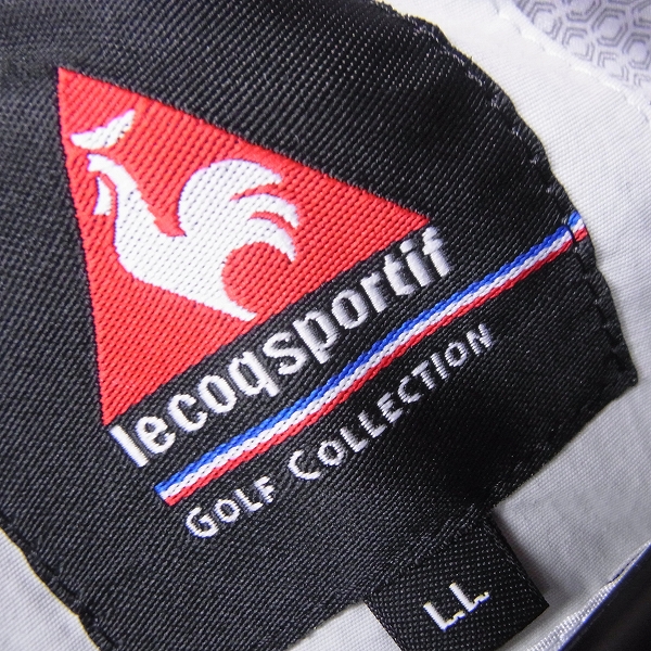 実際に弊社で買取させて頂いたle coq sportif /ルコックスポルティフ ゴルフウェア 中綿ベスト ホワイト/LLの画像 2枚目