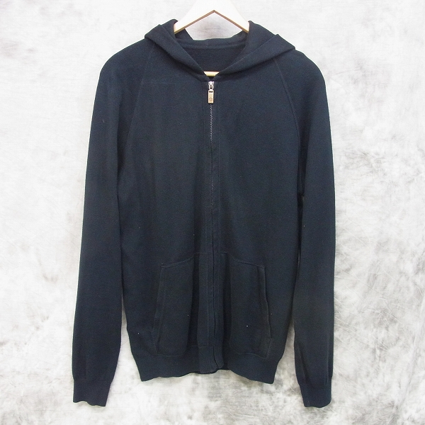 実際に弊社で買取させて頂いたlucien pellat-finet/ルシアンペラフィネ バックスワロスカル ジップパーカー M