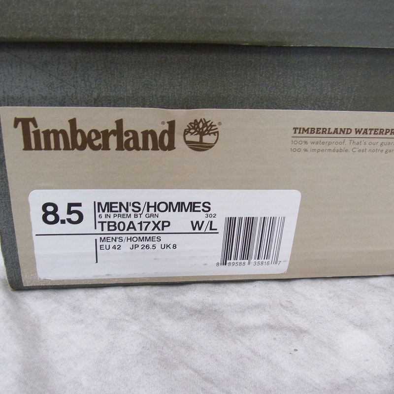 実際に弊社で買取させて頂いたTimberland/ティンバーランド  6INCH PREMIUM BOOTS/プレミアム ブーツ ABC-MART限定 A17XP/26.5の画像 8枚目