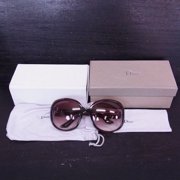 実際に弊社で買取させて頂いたChristian Dior/クリスチャンディオール GLOSSY 1 KIFCC サングラスの画像 6枚目