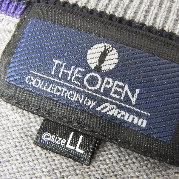 実際に弊社で買取させて頂いたMIZUNO/ミズノ ゴルフウェア THE OPEN 長袖セーター/LLの画像 2枚目