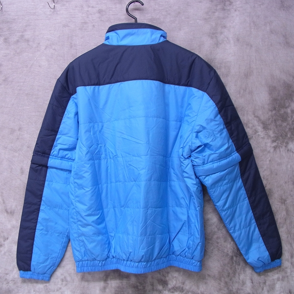 実際に弊社で買取させて頂いたle coq sportif /ルコックスポルティフ ゴルフウェア ジップアップ 中綿ジャケット　ブルー/Lの画像 1枚目