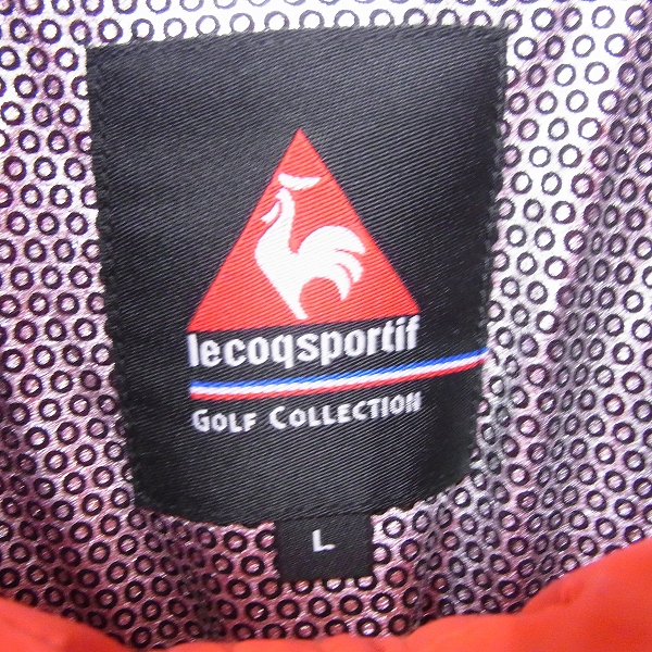 実際に弊社で買取させて頂いたle coq sportif /ルコックスポルティフ ゴルフウェア ジャージ アウター/Lの画像 2枚目