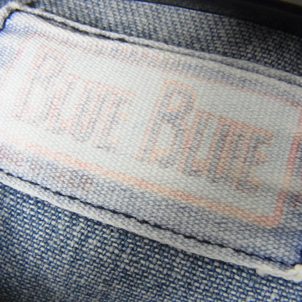 実際に弊社で買取させて頂いたBLUE BLUE/ブルーブルー インディゴ ウエスタンデニムシャツ 1の画像 2枚目