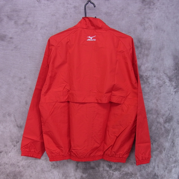 実際に弊社で買取させて頂いた【未使用】MIZUNO/ミズノ ゴルフウェア アウタージャージ レッド/Lの画像 1枚目