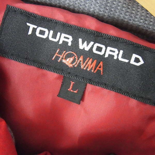 未使用】HONMA/ホンマ ゴルフウェア TOUR WORLD ダウンジャケット