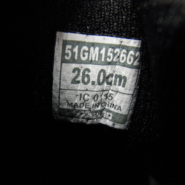 実際に弊社で買取させて頂いたMIZUNO/ミズノ ゴルフシューズ ネクスライト 002ボア ダイヤル式/51GM152662/レッド×ブラック/26.0cm/3Eの画像 5枚目