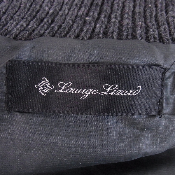実際に弊社で買取させて頂いたLOUNGE LIZARD/ラウンジリザード ダウンジャケット/アウター/2の画像 2枚目