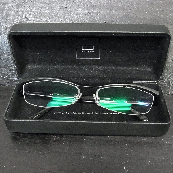 実際に弊社で買取させて頂いたLess than human×EROTICA/レスザンヒューマン 眼鏡/メガネフレーム 0-2nの画像 7枚目