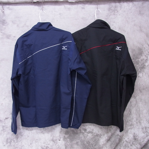 実際に弊社で買取させて頂いたMIZUNO/ミズノ ゴルフウェア ジップアップ 薄手アウター 2点SET/Lの画像 1枚目