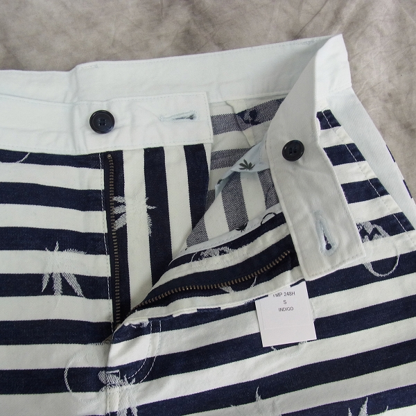 実際に弊社で買取させて頂いた lucien pellat-finet/ルシアンペラフィネ 総柄/デニムセットアップ/Sの画像 7枚目