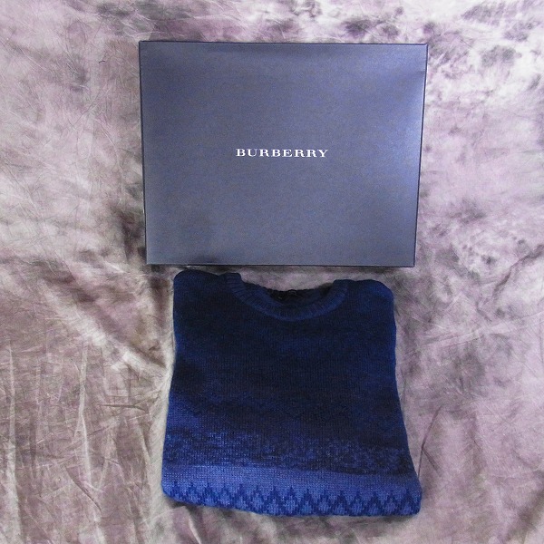 実際に弊社で買取させて頂いたBURBERRY LONDON/バーバリーロンドン ゴルフウェア セーター/L