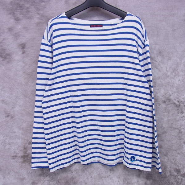 実際に弊社で買取させて頂いたBLUE BLUE/ブルーブルー ボーダー ロンT/カットソー 4