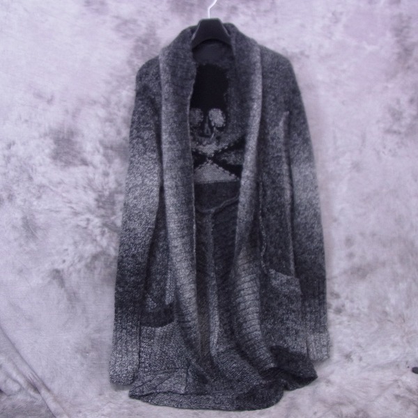 実際に弊社で買取させて頂いたROEN/ロエン back-skull/バッグスカル knit coat/ニット コート /46 