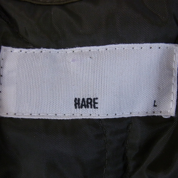実際に弊社で買取させて頂いたHARE/ハレ ライナー付きミリタリーモッズコート/Lの画像 2枚目