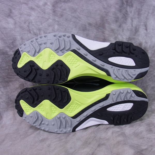 実際に弊社で買取させて頂いた未使用 MIZUNO/ミズノ ゴルフシューズ ネクスライト 002ボア ダイヤル式/51GM152609/ブラック×イエロー/25.5cm/3Eの画像 2枚目