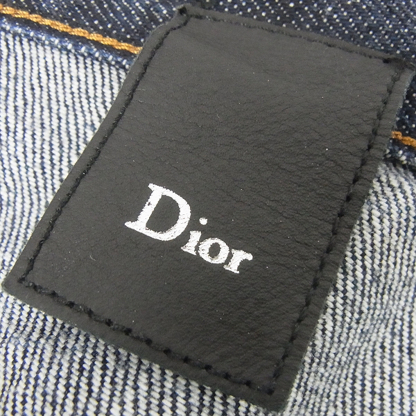 実際に弊社で買取させて頂いたDior HOMME/ディオールオム インディゴデニムパンツ 003D000TX047/29の画像 3枚目