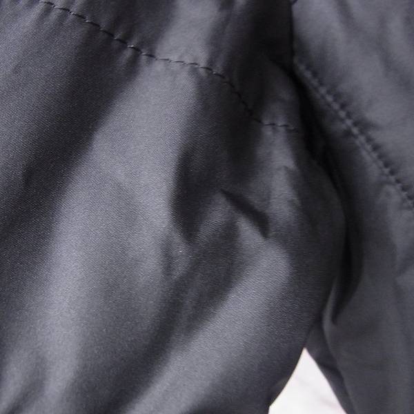 実際に弊社で買取させて頂いたle coq sportif /ルコックスポルティフ ゴルフウェア ジップアップ 中綿ジャケット ブラック/Lの画像 4枚目