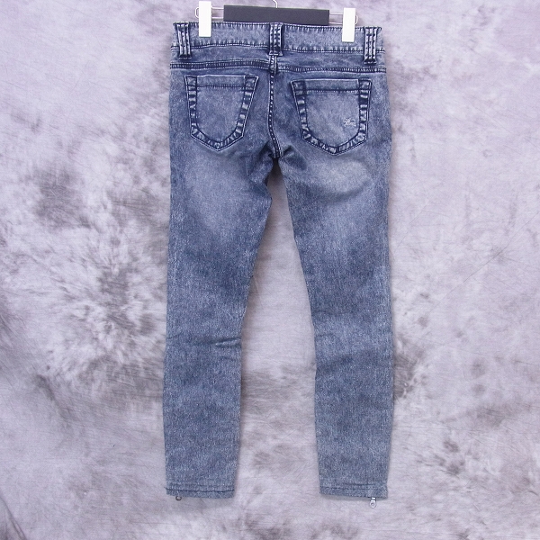 実際に弊社で買取させて頂いたBURBERRY BLUE LABEL/バーバリーブルーレーベル デニムスキニーパンツ/38の画像 1枚目