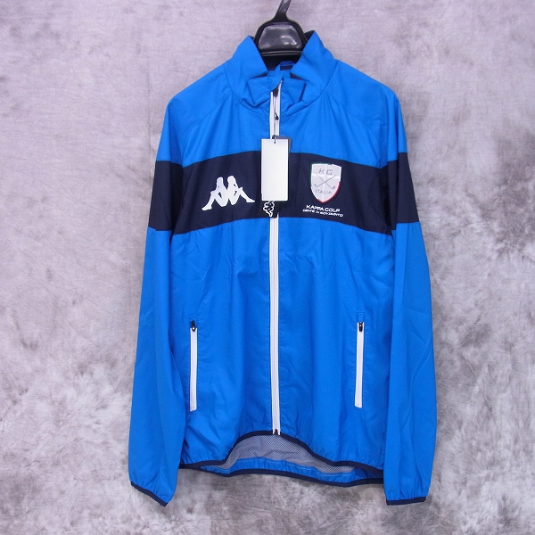 実際に弊社で買取させて頂いた【未使用】Kappa/カッパ ゴルフウェア スマーテック アウタージャージ ブルー/L