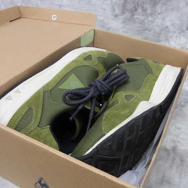 実際に弊社で買取させて頂いたle coq sportif×MITA SEAKERS/ルコック スポルティフ×ミタスニーカーズ /LCS R 900 MT KHK/スニーカー/qmt-5356kh/28の画像 7枚目