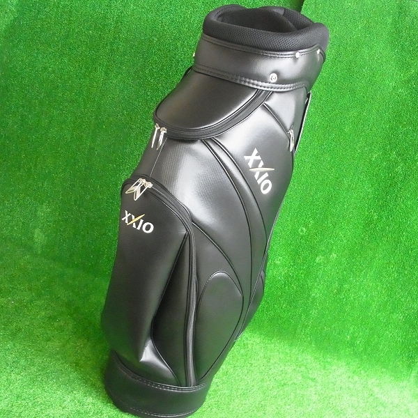 実際に弊社で買取させて頂いた★DUNLOP/ダンロップ キャディバッグ XXIO/ゼクシオ GGC-X038 ブラックの画像 1枚目