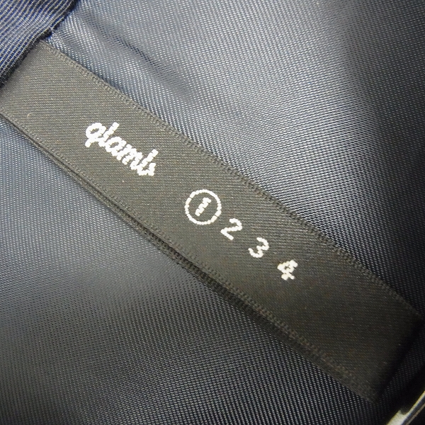 実際に弊社で買取させて頂いたglamb/グラム フード付き/ラックスダウンベスト ネイビー 1の画像 2枚目