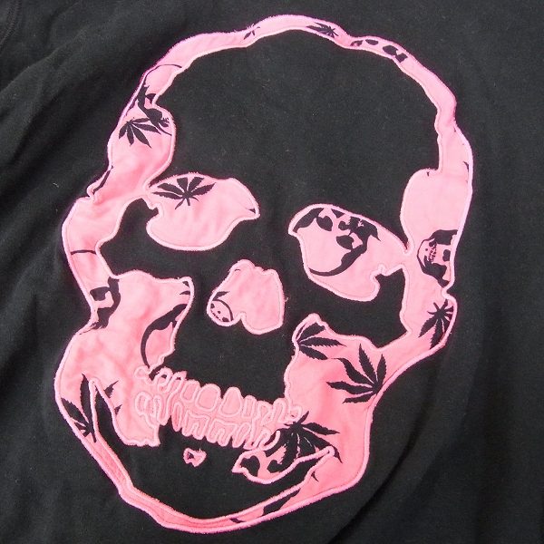 実際に弊社で買取させて頂いたlucien pellat-finet/ルシアンペラフィネ スカル ロンT ブラック Sの画像 2枚目