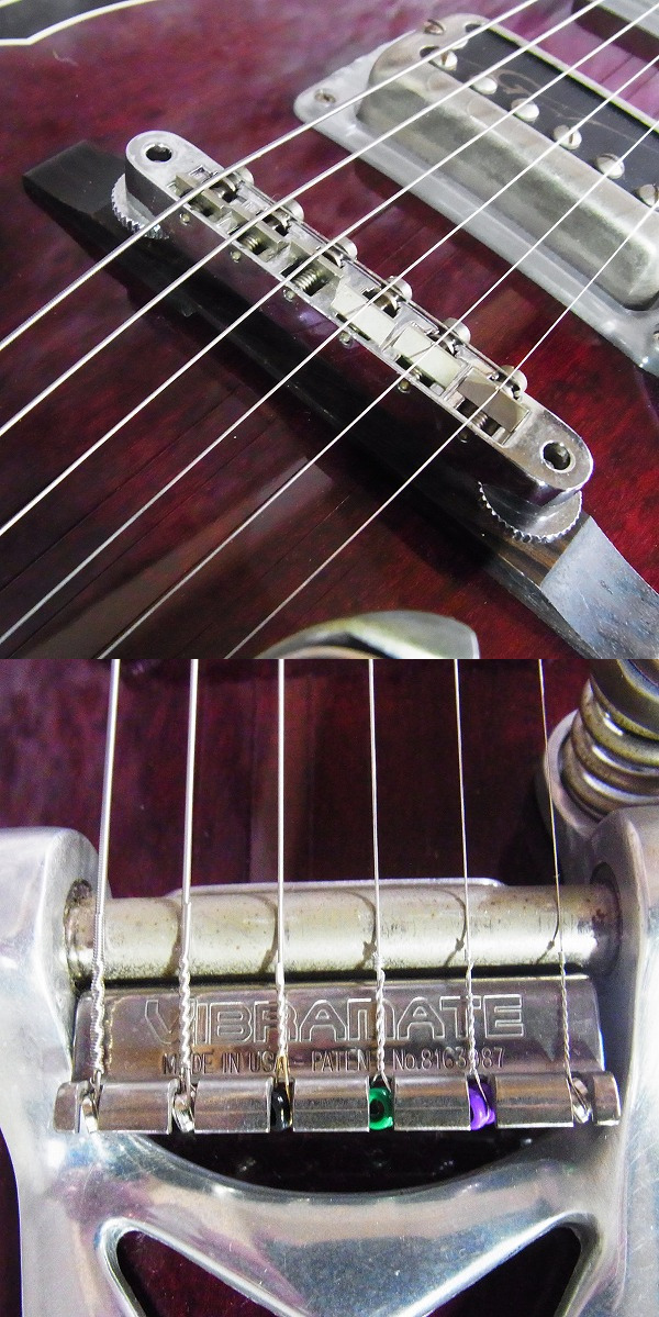 実際に弊社で買取させて頂いた★Gretsch/グレッチ G6119-1962HT Tennessee Rose エレキギター 日本製 純正ハードケース付の画像 6枚目