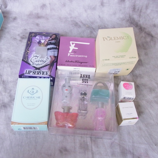 実際に弊社で買取させて頂いたフェラガモ/トミーガール/ジャンアルテス/アナスイ/ジバンシィ等 香水 おまとめの画像 2枚目