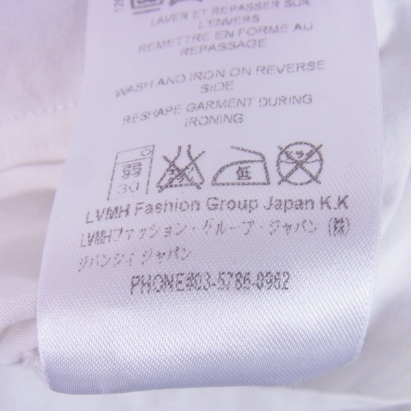 実際に弊社で買取させて頂いたGIVENCHY/ジバンシィ 16AW スターパッチ カットソー/半袖Tシャツ ホワイト/Sの画像 5枚目