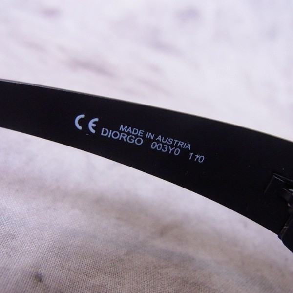 実際に弊社で買取させて頂いたChristian Dior/クリスチャンディオール DiorGo サングラス/眼鏡の画像 6枚目