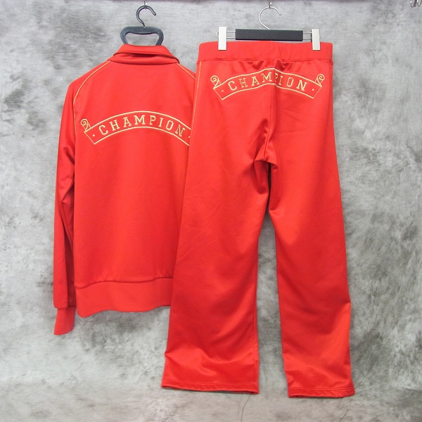 実際に弊社で買取させて頂いたDRSSS CAMP×champion/ドレスキャンプ×チャンピオン セットアップジャージ/Mの画像 1枚目