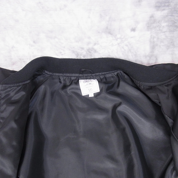 実際に弊社で買取させて頂いたCRIMIE/クライミー 17FW MA-1 袖シャーリング加工 フライトジャケット/Mの画像 5枚目