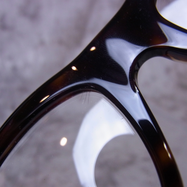 実際に弊社で買取させて頂いたOliver Goldsmith/オリバー ゴールドスミス VICE CONSUL-s Dark Tortoiseshell 眼鏡/メガネフレームの画像 5枚目