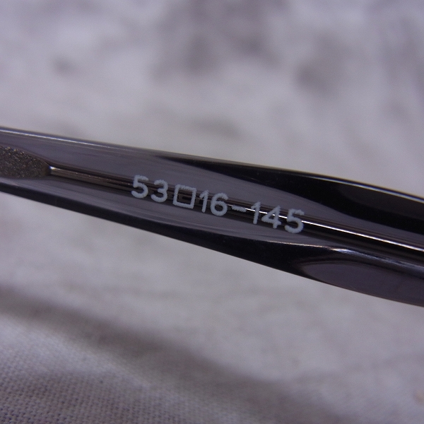 実際に弊社で買取させて頂いたless than human/レスザンヒューマン タルフレーム フルリム 眼鏡/メガネ/アイウェア 36920の画像 4枚目